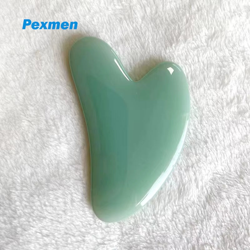 Gua Sha Scraping Massage Tool Natural Resin Guasha Tool Massage Tools Set for Face Back & Neck Release Reduce Muscle Pain